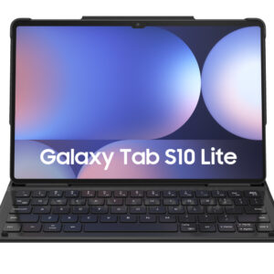 Samsung NEOS Keyboard Case (Pogo Pin) f. Tab S10 Lite/Tab S10 FE Vollwertige QWERTZ-Tastatur, Ausgestattet mit Funktionstasten, Automatisches Ein- und