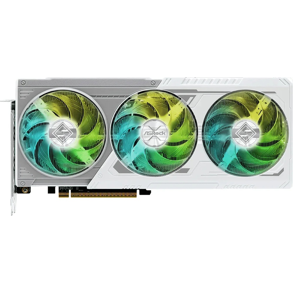 ASRock Radeon RX 9060 XT 16GB Steel Legend OC Graphics Card – 16GB GDDR6, 2x HDMI, 2x DP