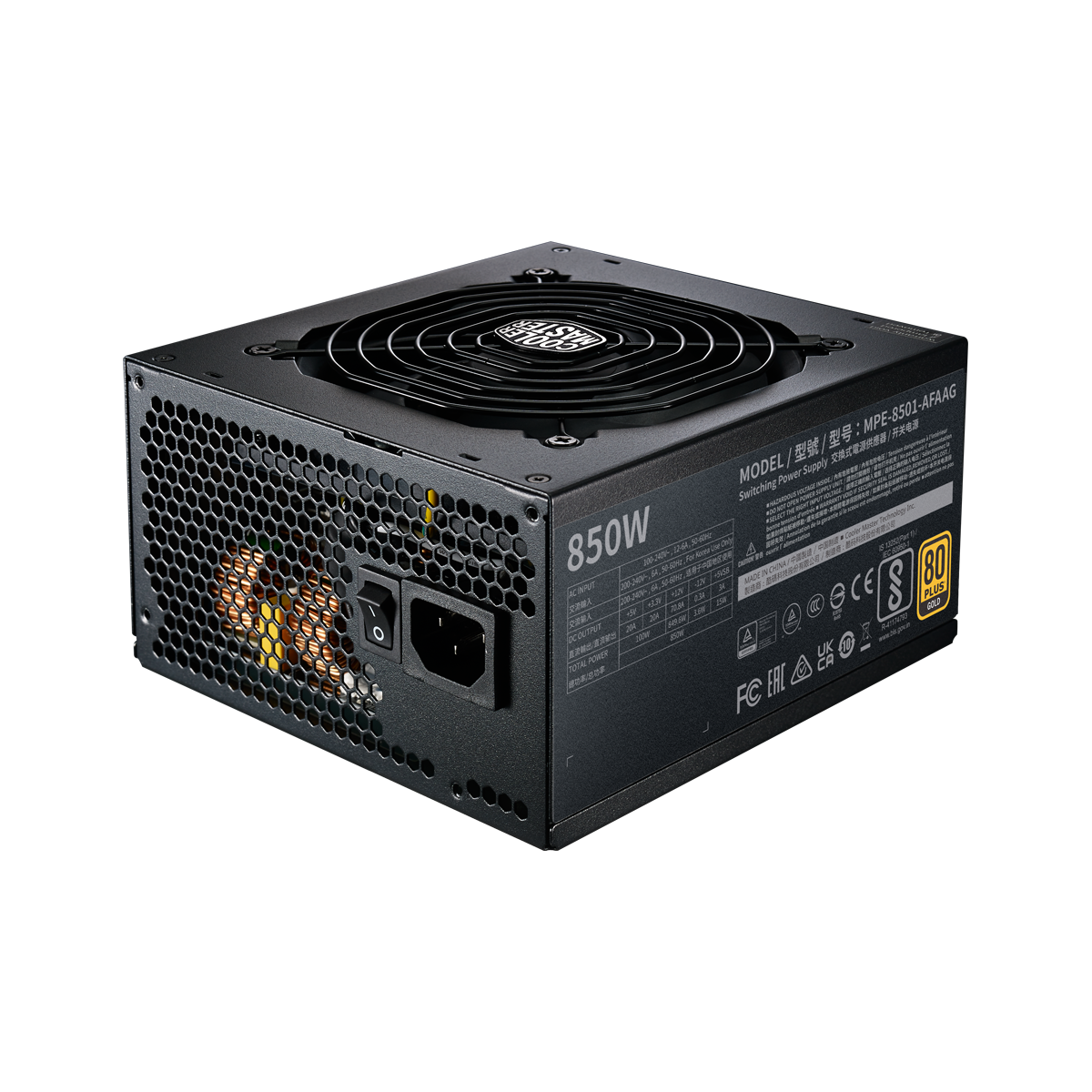 Cool Master MWE Gold 850 V2 ATX3.1 | PC Power Supply