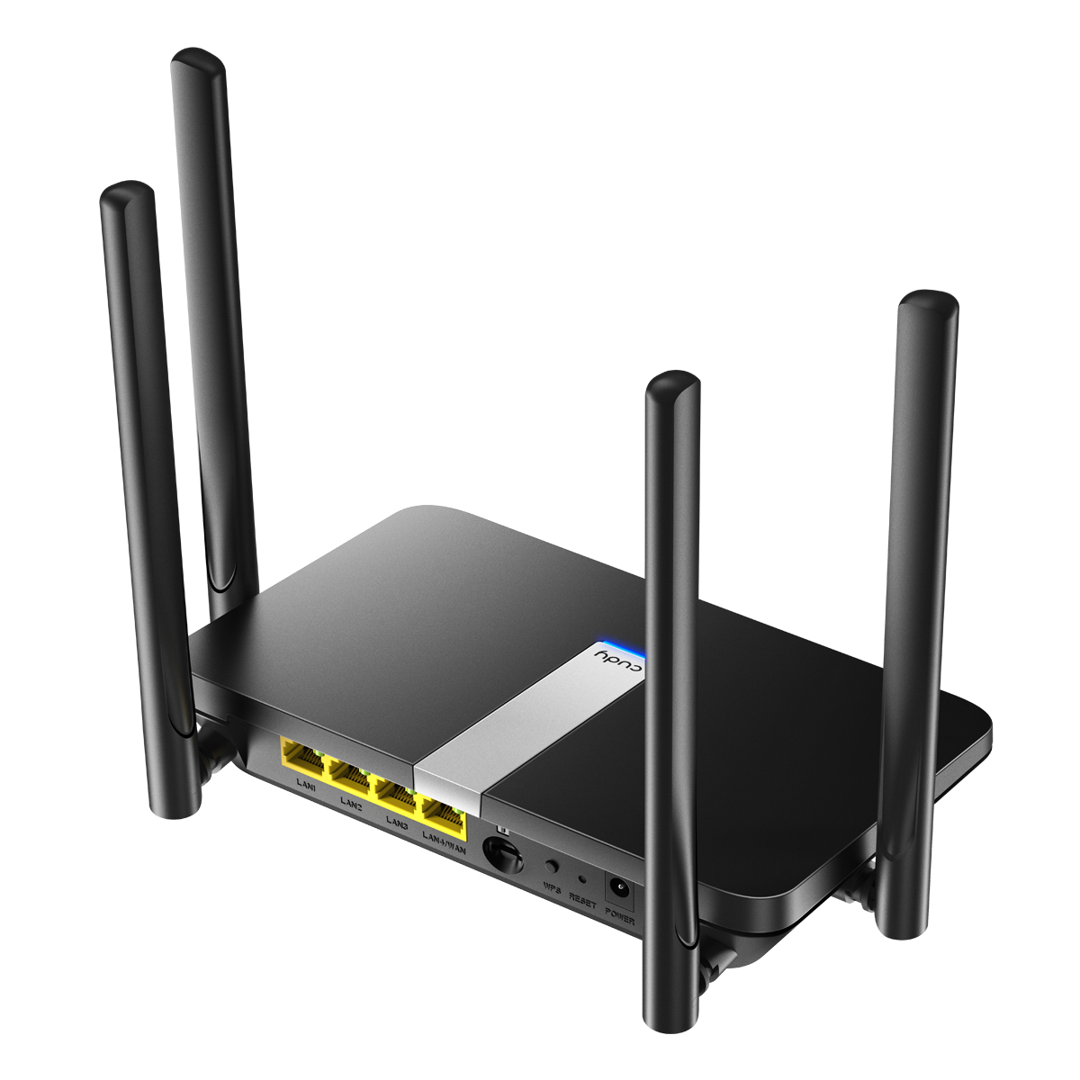 Cudy LT500 4G WiFi 5 Router 4G LTE, bis zu 150 Mbit/s (DL), WLAN AC Dualband, bis zu 1.200 Mbit/s, 4x LAN