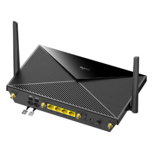Cudy LT700 4G WiFi 5 Router 4G LTE, bis zu 300 Mbit/s (DL), WLAN AC Dualband, bis zu 1.200 Mbit/s, 4x Gigabit LAN