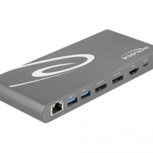 Delock USB Type-CTM DP 1.4 Docking Station Triple 4K Display