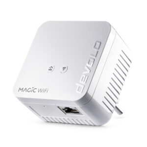 devolo Magic 1 WiFi mini Powerline Multiroom Kit Powerline bis zu 1.200 Mbit/s, WiFi 4 bis zu 300 Mbit/s, 1x LAN (pro Einheit)