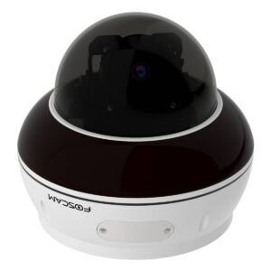 Foscam D8ET IP Überwachungskamera Weiß 8MP (3840×2160), PoE, PT-Funktion, KI-unterstützte Erkennung, IK10 Vandalismus-Schutz