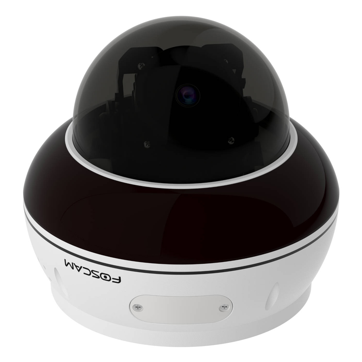 Foscam D8ET IP Überwachungskamera Weiß 8MP (3840x2160), PoE, PT-Funktion, KI-unterstützte Erkennung, IK10 Vandalismus-Schutz