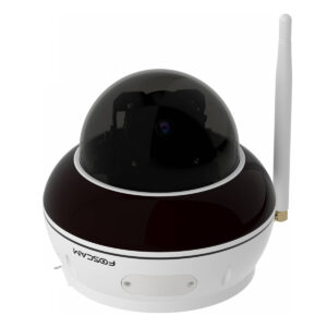 Foscam D8T WLAN Überwachungskamera Weiß 8MP (3840×2160), WiFi 6 Dualband, PT-Funktion, KI-unterstützte Erkennung, IK10 Vandalismus-Schutz