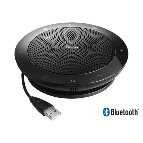 Jabra Speak 510, hands-free, conference system, Bluetooth, USB, Optimized for Skype for Business