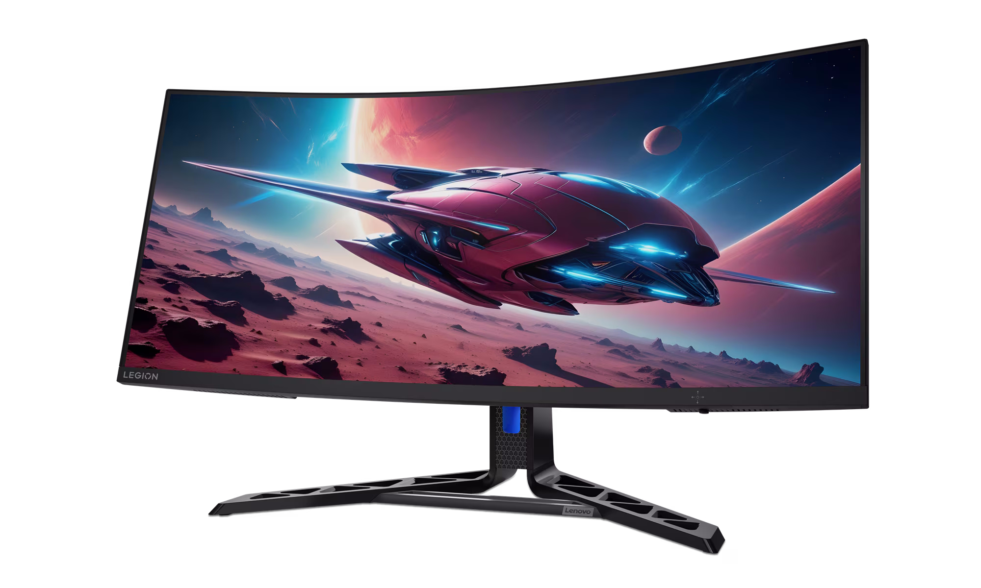 Lenovo Legion R34w-30 Gaming Monitor - 180Hz, WQHD Ultrawide AMD FreeSync™ Premium, 0,5ms (MPRT), 1500R Curved