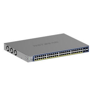 NETGEAR GS752TXPv3 Smart Managed Switch 48x Gigabit Ethernet (PoE+, max. 390W), 4x 10G SFP+
