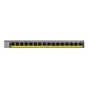 NETGEAR GS116PP Unmanaged Switch [16x Gigabit Ethernet PoE+, 183W]