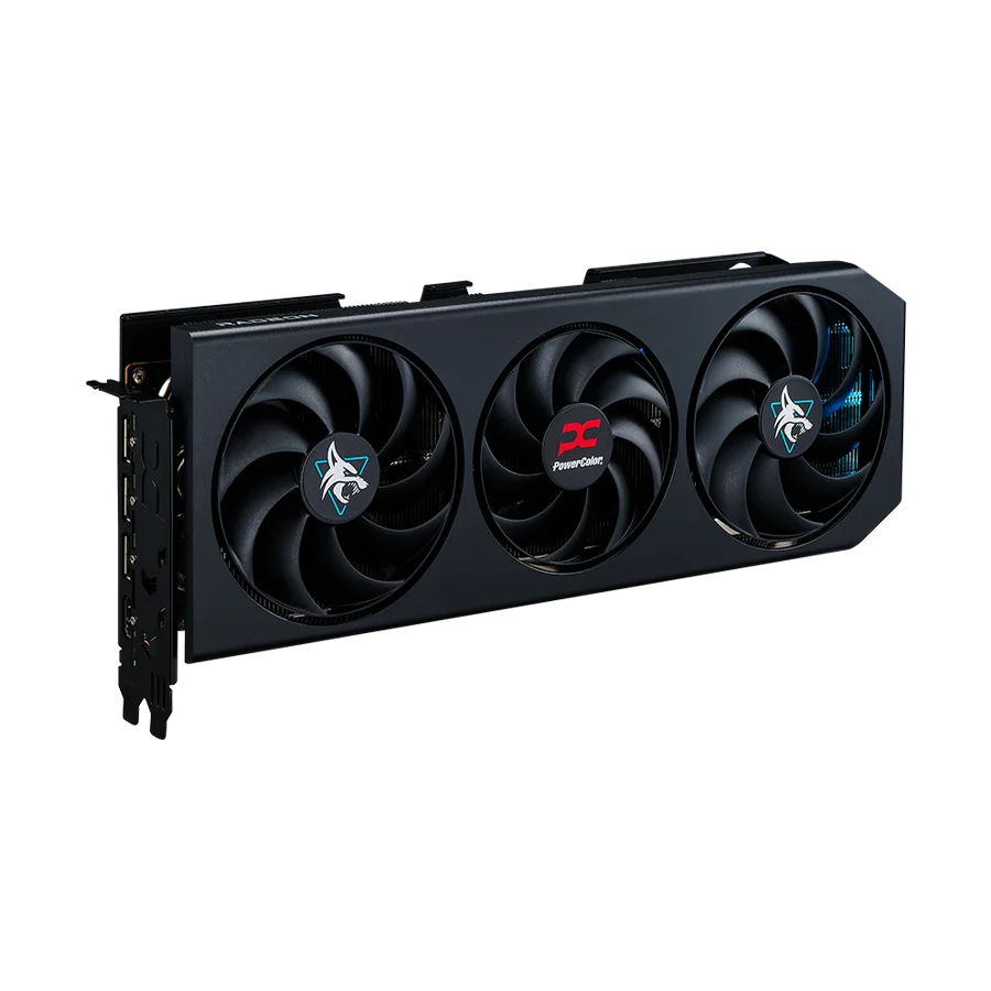 Powercolor Radeon RX 9070XT Hellhound OC 16GB - 16GB GDDR6, 1x HDMI, 3x DP