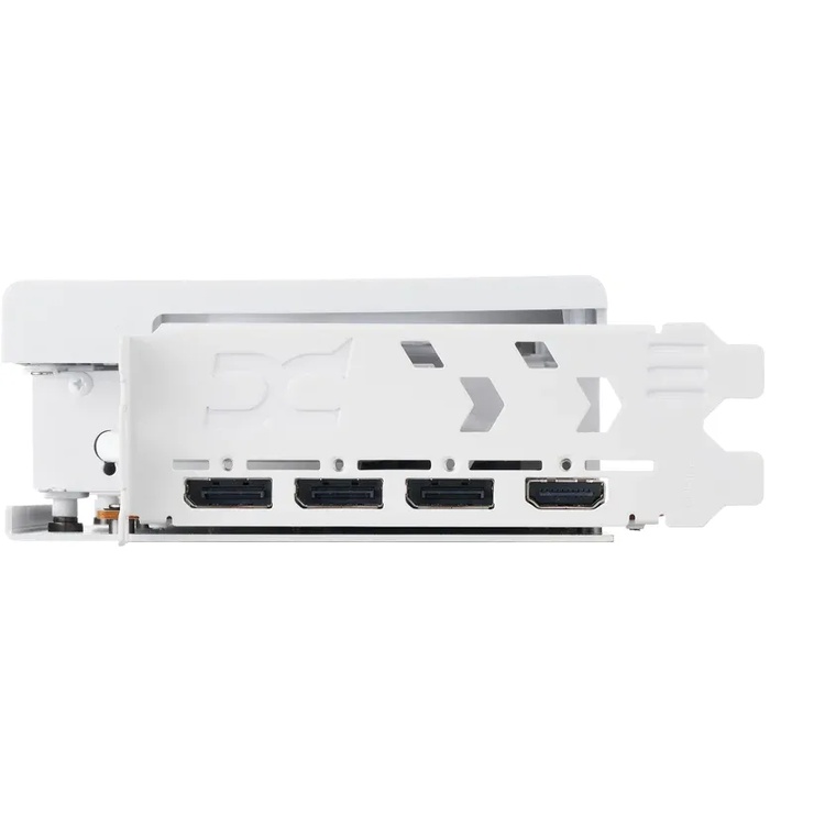 PowerColor Radeon RX 9070 XT OC Hellhound Spectral White - 16GB GDDR6, 1x HDMI, 3x DP