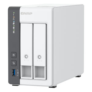 QNAP TS-216G 12TB Seagate IronWolf NAS-Bundle NAS inkl. 2x 6TB Seagate IronWolf 3.5 Zoll SATA Festplatte