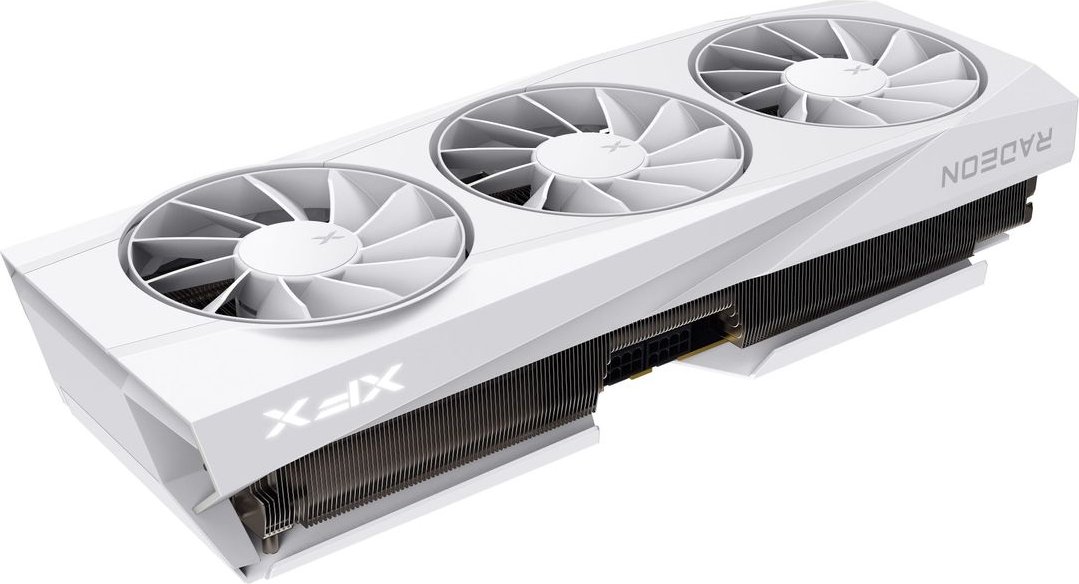 XFX Radeon RX 9070XT QUICKSILVER Gaming 16GB White - 16GB GDDR6, 1x HDMI, 3x DP