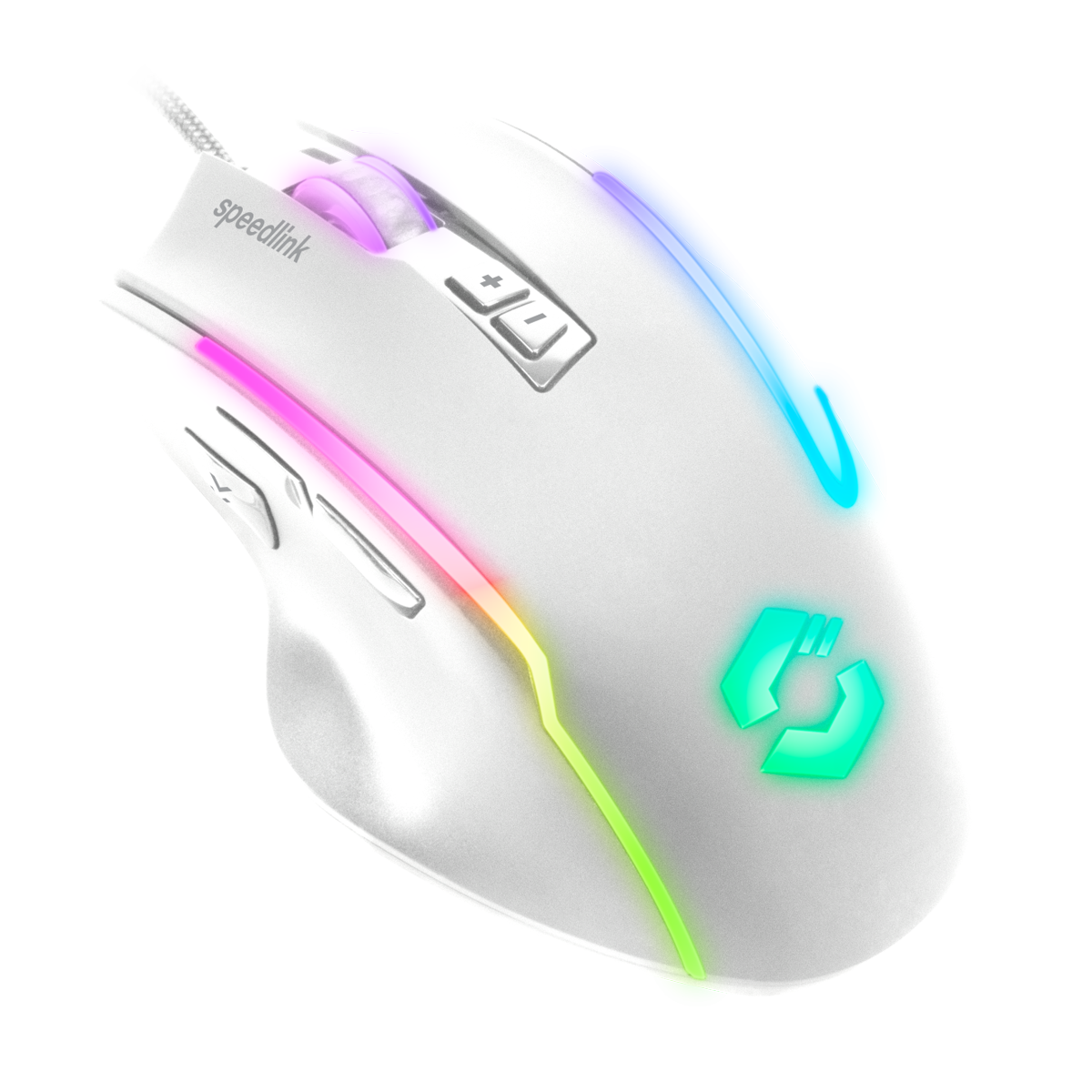 Speedlink DECUS NX RGB Gaming Mouse, white