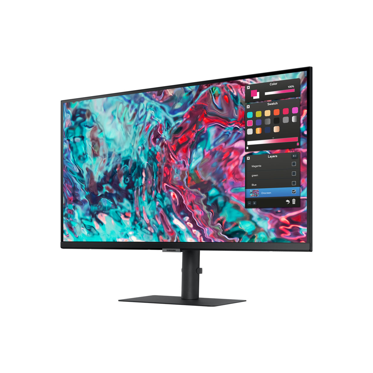 Samsung ViewFinity S8 S27B800TGU Office Monitor - 4K, IPS, LAN