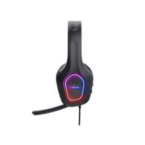 Trust Gaming GXT416 Zirox RGB Headset Lightweight over-ear gaming headset with multi-color LED lighting