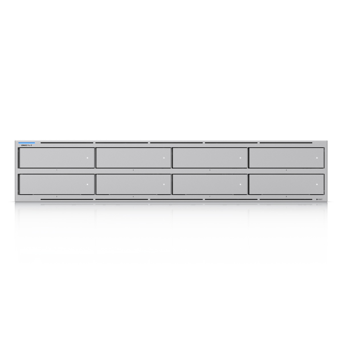 Ubiquiti UNAS Pro 8 0/8 2.5"/3.5" HDD, 2x M.2 NVMe SSD, 2x 10G SFP+, 1x 10GbE, 8GB RAM