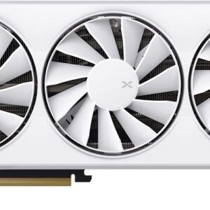 XFX Radeon RX 9070 SWIFT Triple Fan Gaming 16GB OC White – 16GB GDDR6, 1x HDMI, 3x DP