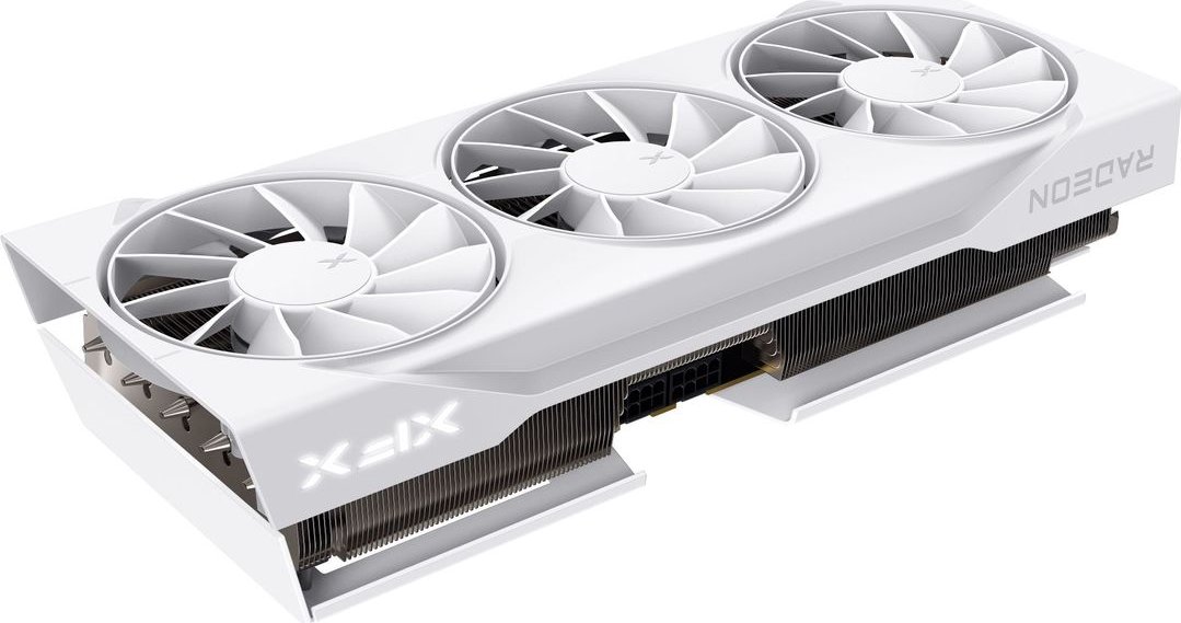 XFX Radeon RX 9070XT SWIFT Gaming 16GB White - 16GB GDDR6, 1x HDMI, 3x DP