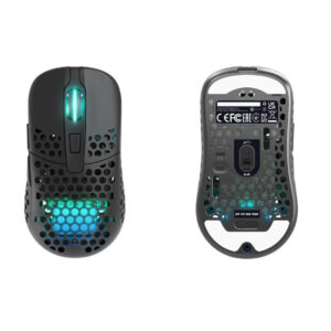Cherry XTRFY M42 Gaming Maus – Optisch, Kabellos, 2.4 GHz Schwarz, Kabelloser Empfänger (USB)