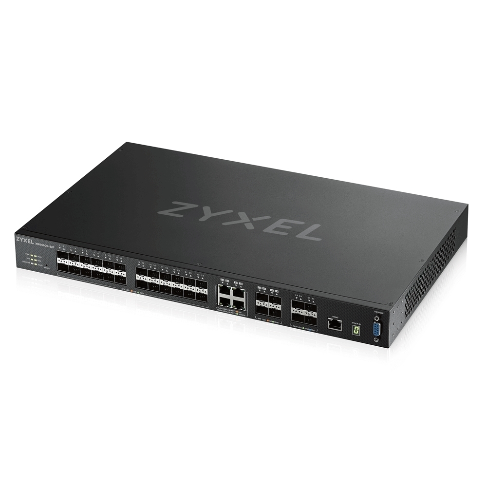 Zyxel XGS4600-32 8 port Gives Managed Switch nit 4 SFP+ Uplink