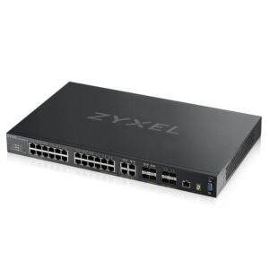 Zyxel 28-Port 1 Gives L3 Managed Switch with 4 SFP+ Uplink (XGS4600-32)