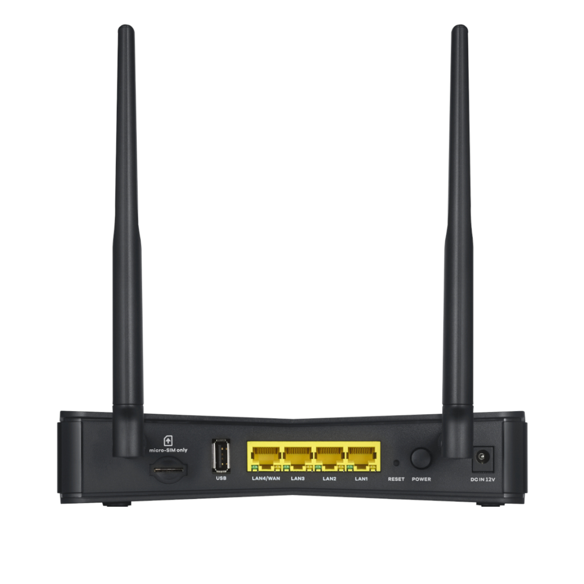 Zyxel LTE3301-PLUS 4G LTE Indoor Router LTE DL bis zu 300 Mbit/s, WiFi 5 (WLAN AC) bis zu 1.200 Mbit/s, 4x 1G LAN