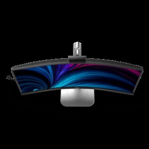 Philips 34B2U6603CH 34 Zoll WQHD Curved Monitor, höhenverstellbar, Lautsprecher, 5 MP Webcam, Noise Cancellation, HDR400 (3440×1440, 120 Hz, 2x HDMI