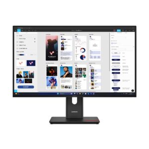 Lenovo ThinkVision T32UD-40 – 31.5″, UHD, IPS, 99% sRGB & BT.709, USB-C docking, height adjustment