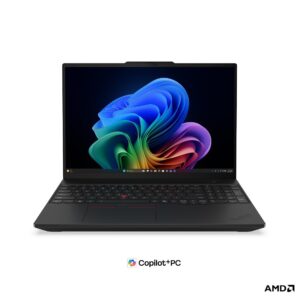 Lenovo ThinkPad T16 Gen 5 – 16″, AMD Ryzen AI 7 PRO 450, 32 GB RAM, 512 GB SSD, Windows 11 Pro
