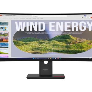 Lenovo ThinkVision T34WD-40 – LED-Monitor – gebogen – 86.4 cm (34″) – HDR