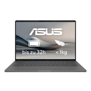 ASUS Zenbook A14 UX3407QA-QD496W Copilot+ PC – 14″, Snapdragon X1-26-100, 32 GB RAM, 1 TB SSD, Windows 11 Home