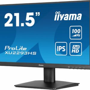 iiyama ProLite XU2293HS-B6, 21,5″ FHD IPS, 100Hz, 1ms, HDMI, DisplayPort