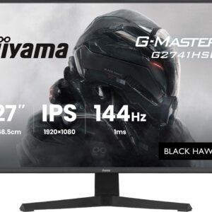 iiyama G-MASTER G2741HSU-B1 – 27″ IPS Gaming Monitor, Full HD, 144 Hz, FreeSync, 1 ms MPRT