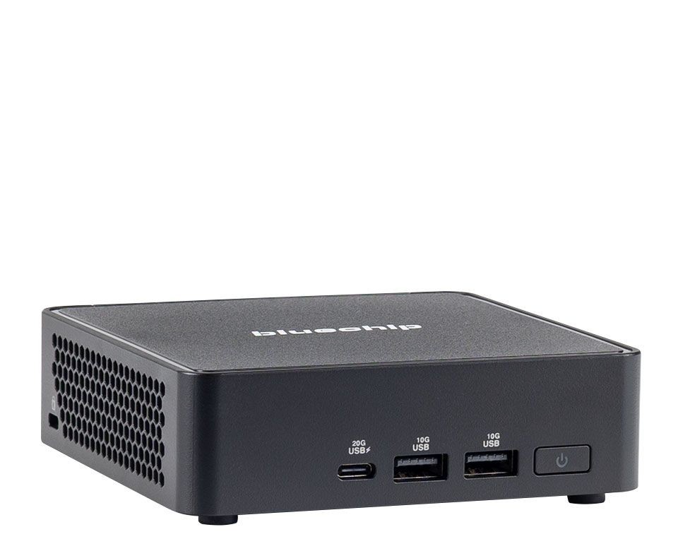 bluechip BUSINESSline L1551 Green – Mini-PC, Intel Core 5 120U, 16 GB RAM, 500 GB SSD, Windows 11 Pro