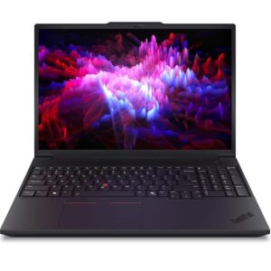 Lenovo ThinkPad P16v Gen 3, 16″, Core Ultra 7 255H, 32 GB RAM, 1 TB SSD, NVIDIA RTX PRO 2000, Windows 11 Pro