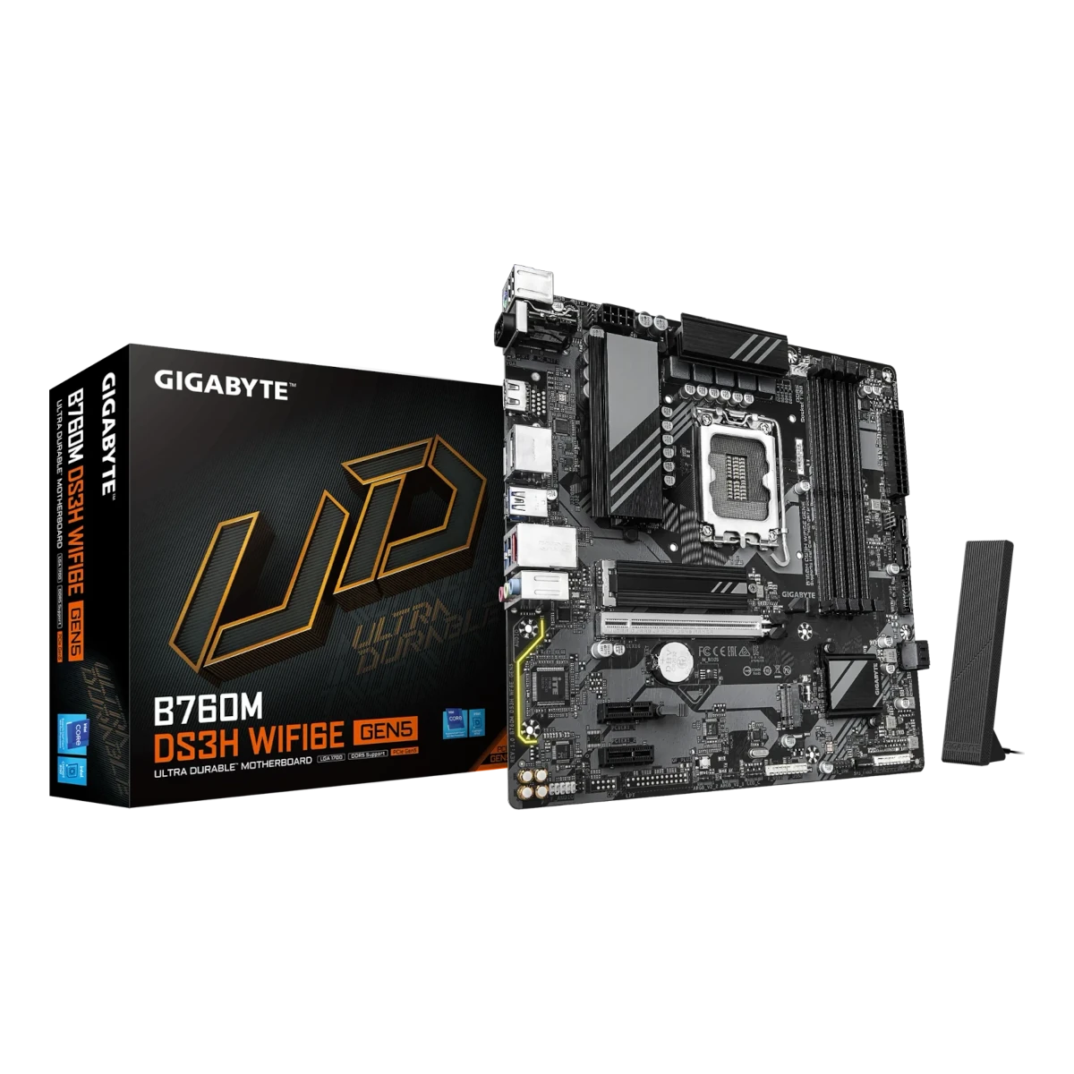 GIGABYTE B760M DS3H WIFI6E GEN5 Mainboard