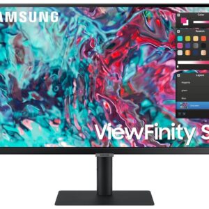 Samsung ViewFinity S8 S27B800TGU 27″ 4K UHD Monitor, IPS, Thunderbolt 4, 90W USB-C, LAN, HDR10, height adjustable