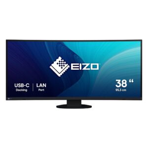 EIZO FlexScan EV3895-BK – Mit FlexStand – LED-Monitor – gebogen – 95.3 cm (37.5″)
