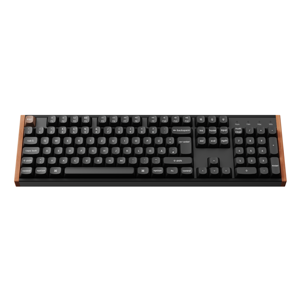 Keychron K10 HE Wireless Magnetic Switch Custom Keyboard (German Layout)