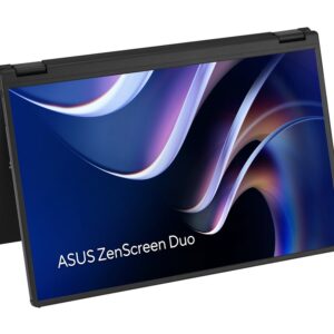 ASUS ZenScreen Duo MB14FCD, 2x 14″ WUXGA IPS, 1920×1200, 60Hz, 350cd/m2, HDR10, USB-C, Mini HDMI