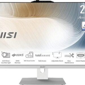MSI Modern AM272P 1M-1426AT, 27″ FHD All-in-One, Intel Core 5 120U, 16GB, 512GB SSD, Intel Graphics, Windows 11 Home