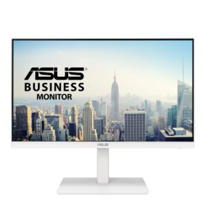 ASUS VA24EQSB-W – LED monitor 60,5 cm (23.8 inches), 1920 x 1080l Full HD, white, height-adjustable, loudspeaker