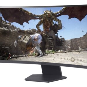 LG UltraGear 27GS60QC-B – LED monitor – curved – QHD – 68.4 cm (27″) – HDR