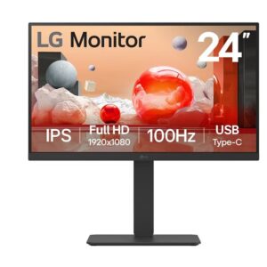 LG 24BA750-B – LED-Monitor – Full HD (1080p) – 61 cm (24″)