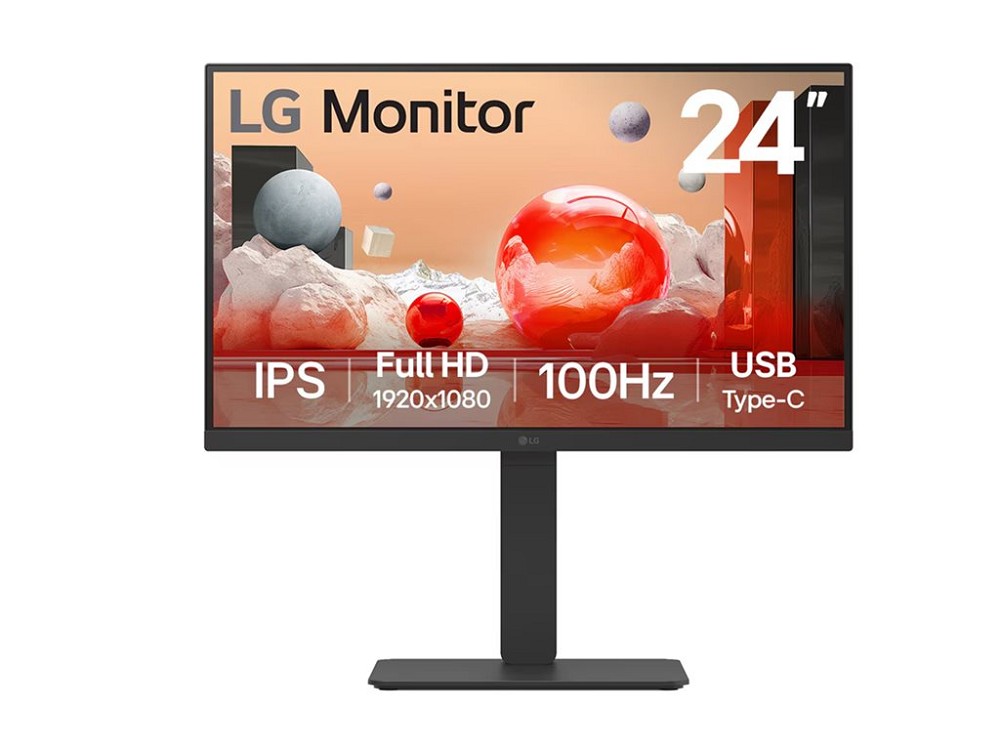 LG 24BA750-B - LED-Monitor - Full HD (1080p) - 61 cm (24")