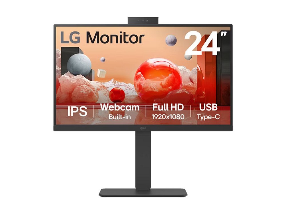 LG 24BA850-B - BA850 Series - LED-Monitor - Full HD (1080p) - 61 cm (24")