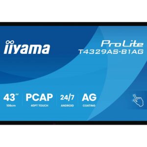 Iiyama ProLite T4329AS-B1AG – 109 cm (43″) Diagonalklasse (108 cm (42.5″)