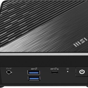 MSI Cubi N ADL S-254AT – Intel N200, 4 GB RAM, 128 GB SSD, Windows 11 Pro